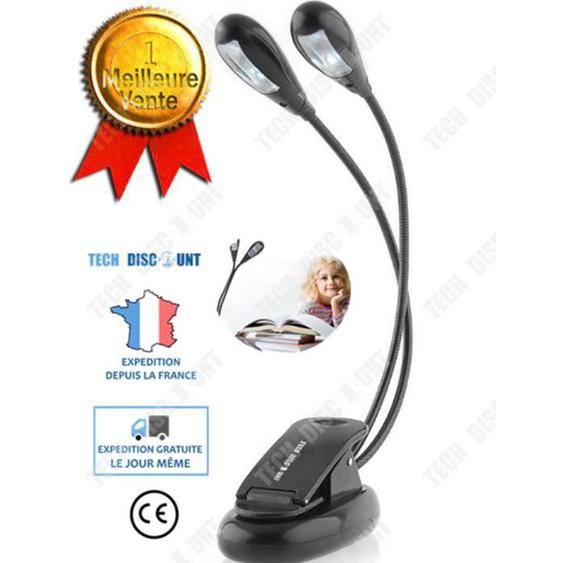 PASSIONOVA lampe de table portable a clip sans fil led exterieur industrielle chevet bureau poche enfant moderne fille garcon pince