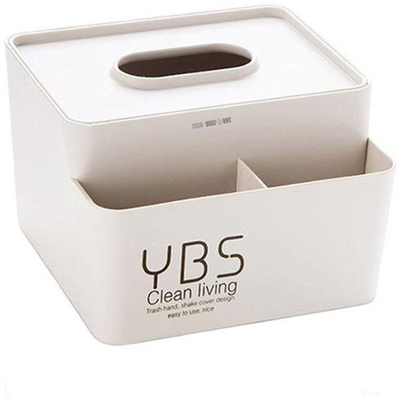 TD® organisateur de bureau blanc enfant boite de rangement support telephone distributeur mouchoir en papier maison design crayon