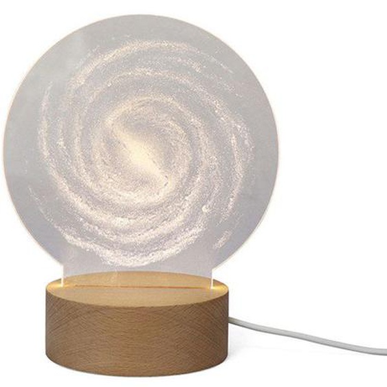 TD® Voie Lactée Panneau en acrylique Lampe LED Terre 3D Bureau Lumière Nuit cadeau Lampe Veilleuse pour décoration intérieur