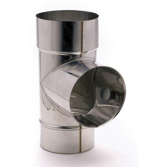 Té eq inox 304 Ø153 piquage femelle
