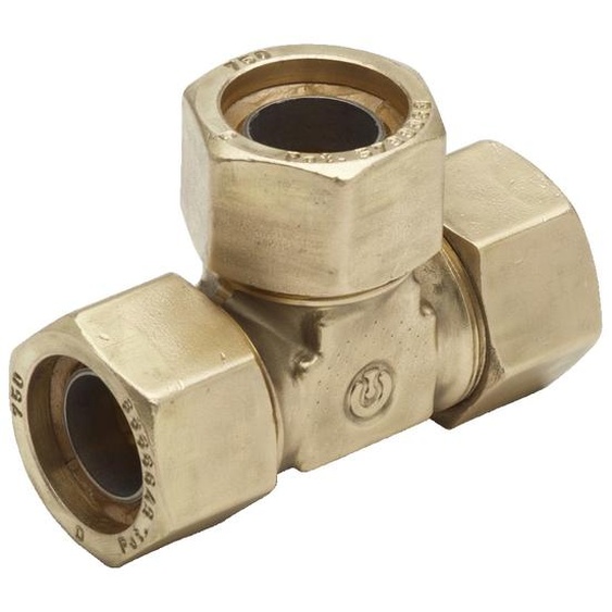 Té réduit inégal PLT TRACPIPE DN20 - DN20 - DN15 mâle 3/4 BANIDES 3372001