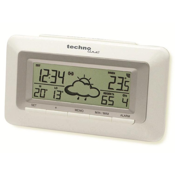 TechnoLine Station météo radio WD-1080, assistée par satellite