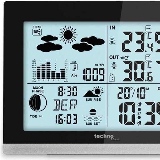 TECHNOLINE Station météo radio WS 6762