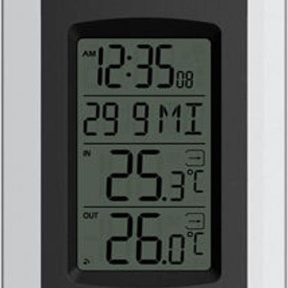 TECHNOLINE WS 9180 Station météo argent-noir