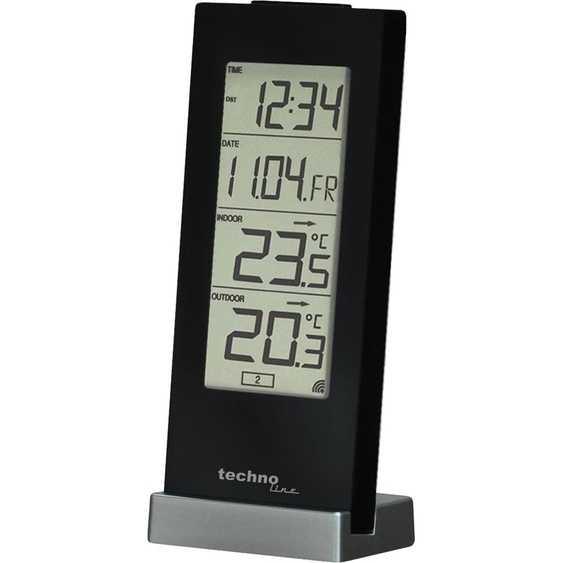 Technoline WS9767 Station météo - Sonde extérieure incluse - Horloge radiocommandée