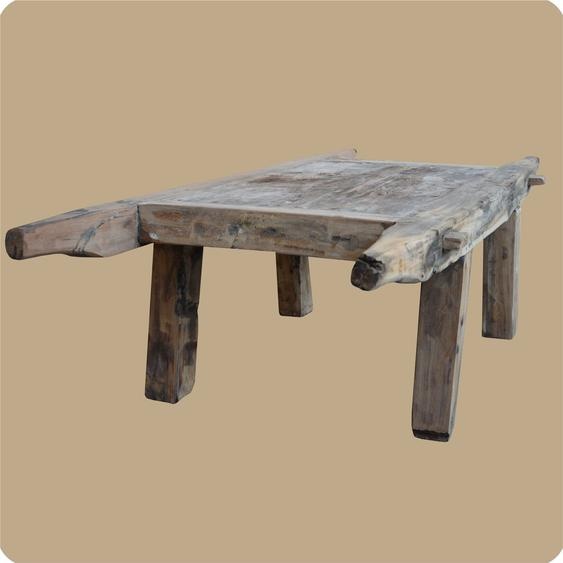Teck vieux bois | banc | table dappoint massive | table basse | artisanat de Java | Simandra