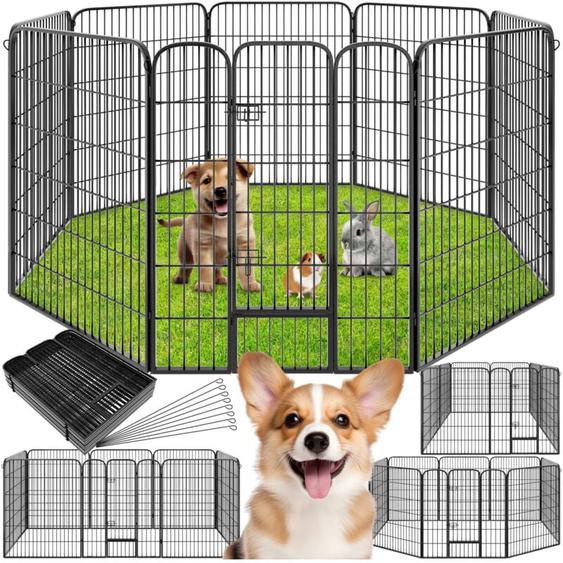 Enclos pour chien modulable - 100 cm