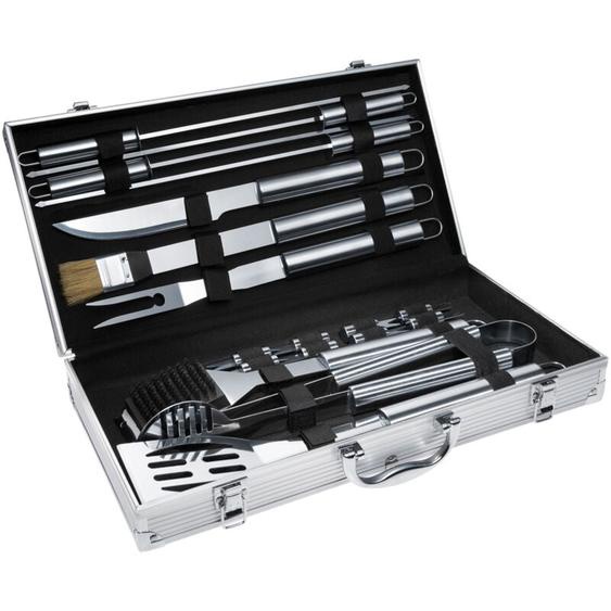 Tectake - Mallette barbecue 18 accessoires -