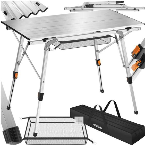 Tectake - Table de camping pliable 90 x 52 x 47 - 70 cm