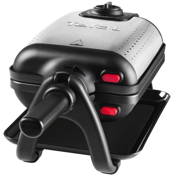 Tefal - Gaufrier 1200w noir/inox wm756d12