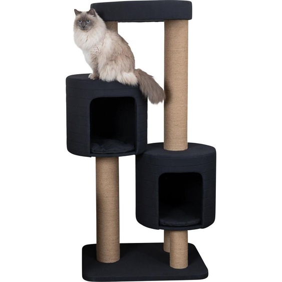 Teites XXL | griffoir sur pied | pour chats | noir | 148 cm
