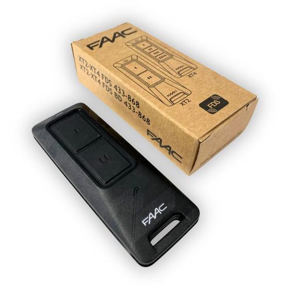 XT2 433/868 fds (référence 787017) - Télécommande 2 canaux BiFréquence pour portail et porte de garage - Nouvelle Génération fds - Codage Sécurisé
