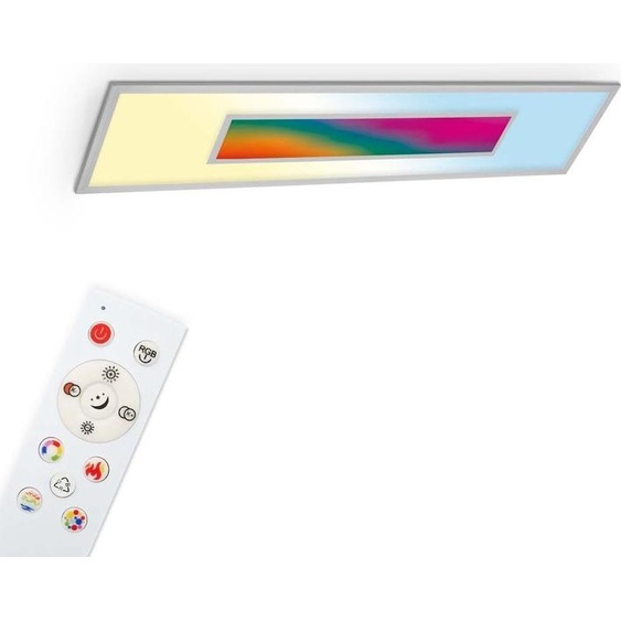 TELEFUNKEN RVB CCT Panneau LED 119,5 cm 38W 3600lm argent