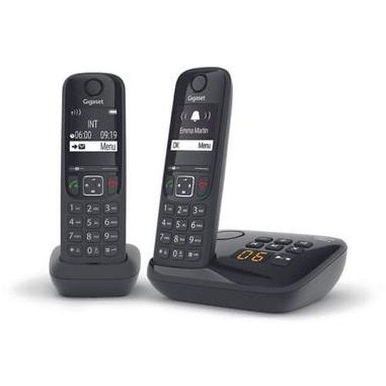 Téléphone sans fil AS690A Duo Noir