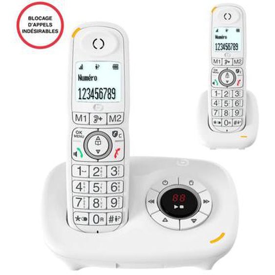 Téléphone sans fil BRIO DUO Rép