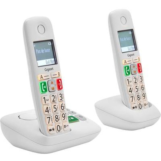 Téléphone sans fil E290A Duo Blanc