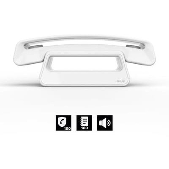 Téléphone sans fil ePure Iconic Blanc