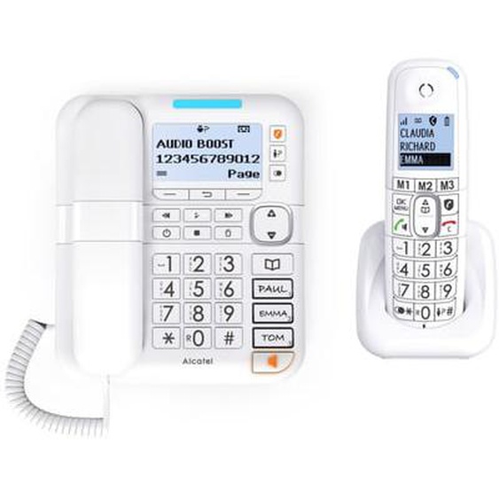 Téléphone sans fil XL785 Combo Voice Blanc
