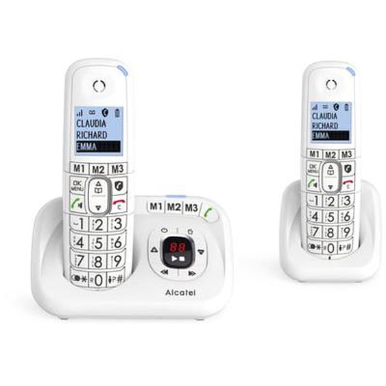 Téléphone sans fil XL785 Voice Duo Blanc