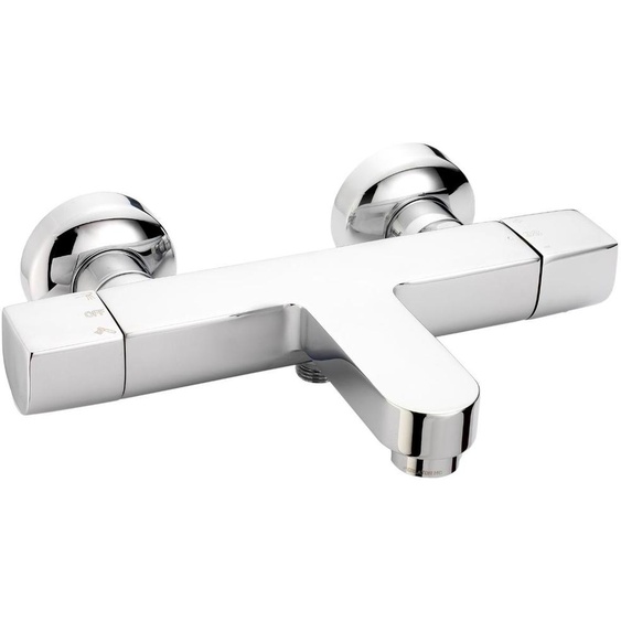 Tempo mitigeur bain-douche thermostatique chromé Huber