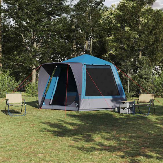 Tente de camping Bleu 420 x 420 x 227 cm Polyester