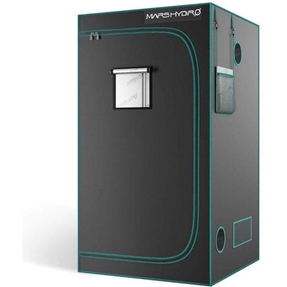 Tente de culture Mars Hydro, 100 x 100 x 180 cm, noire