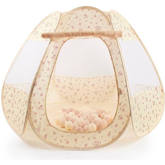 Tente De Jeu/ Piscine À Balles Avec 50 Balles Vintage Flowers
