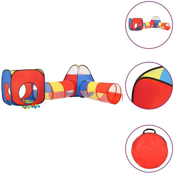 Tente de jeu pour enfants avec 250 balles Multicolore