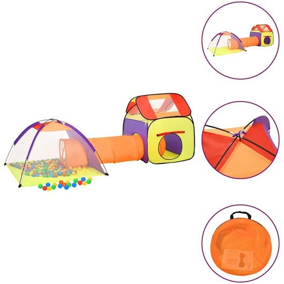 Tente de jeu pour enfants avec 250 balles Multicolore