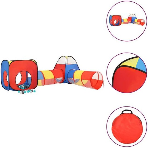 Tente de jeu pour enfants avec 250 balles Multicolore