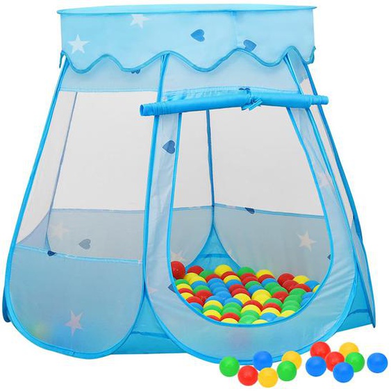Tente de jeu pour enfants Bleu 102x102x82 cm