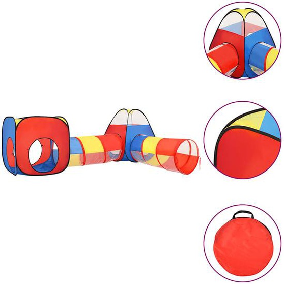 Tente de jeu pour enfants Multicolore 190x264x90 cm