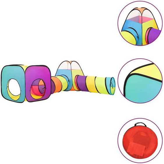 Tente de jeu pour enfants Multicolore 190x264x90 cm