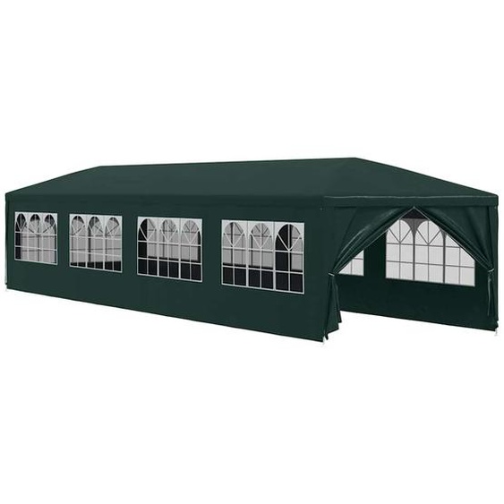 Tente de réception 3x12 m vert