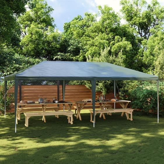 Tente de réception professionnelle style élégant 4×6 m vert 90 g/m² - Pavillons & Tentes de réception Hommie2408619 1parcel