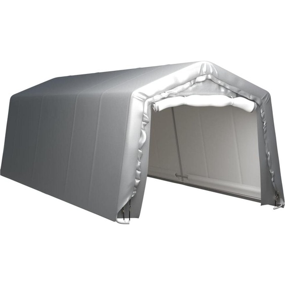 Tente de stockage 300x750 cm Acier gris