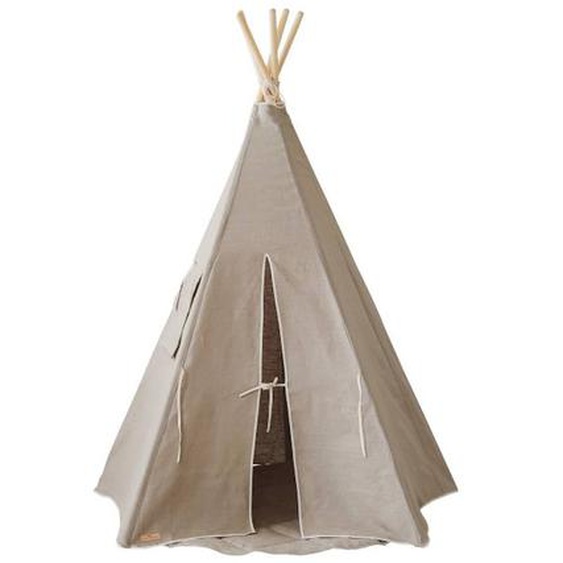 Tente Tipi Lin Naturel En Coton Beige