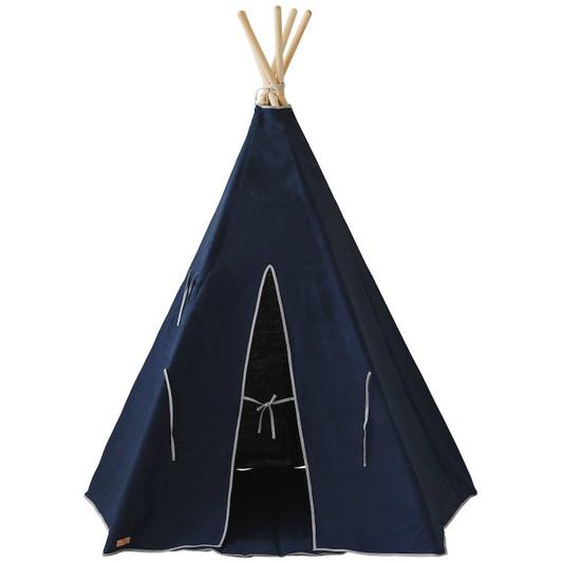 Tente Tipi Marine Lin Naturel En Coton Bleu