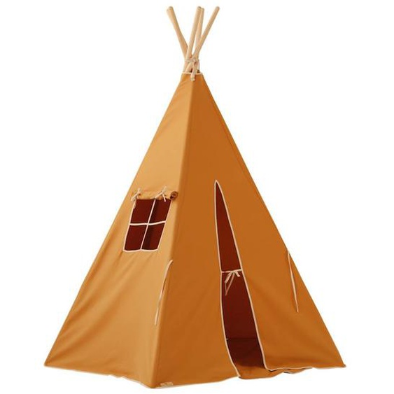 Tente Tipi Ochre En Coton Orange