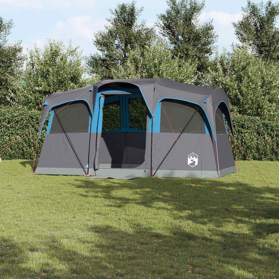 Tentes avec toit avec évent Bleu 435 x 255 x 216 cm Polyester