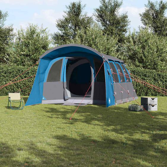 Tentes avec toit avec évent Bleu 576 x 325 x 213 cm Polyester