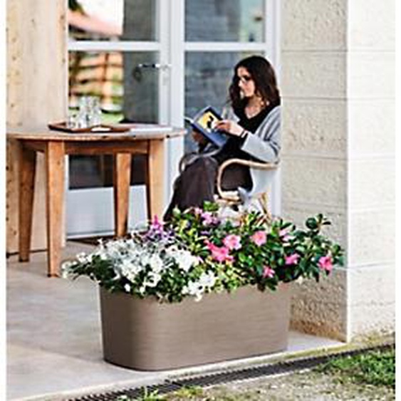 TERA Jardinière Kos, largeur: 780 mm, black