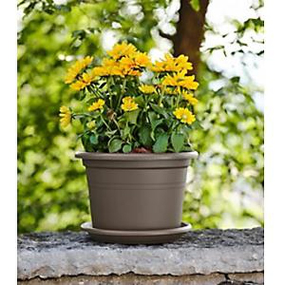 TERA Pot de fleurs Basic round, diam.: 600 mm, anthracite