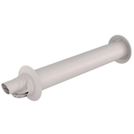 Terminal horizontal ROLUX condensation 60/100 mm - UBBINK - 229100