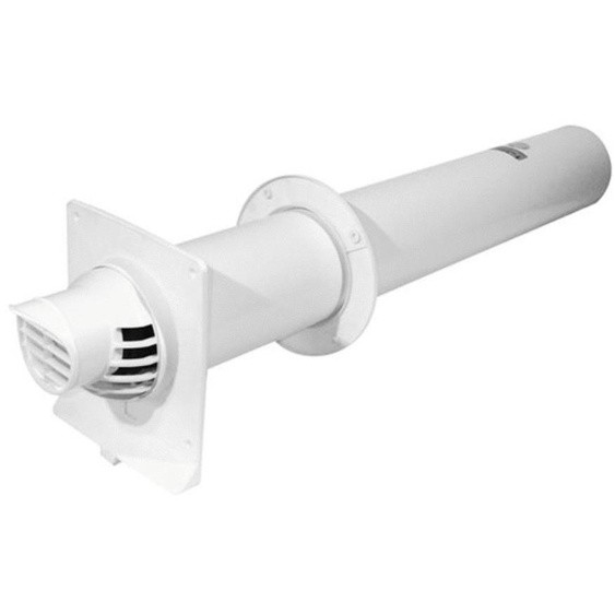Terminal horizontal ROLUX condensation 80/125 PP/PVC UBBINK 223150
