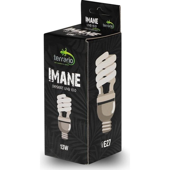 Terrario Imane Desert Ampoule spirale UVB 10.0 13W Terrario