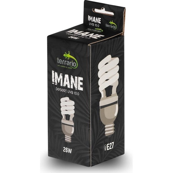 Terrario Imane Desert Ampoule spirale UVB 10.0 26W Terrario