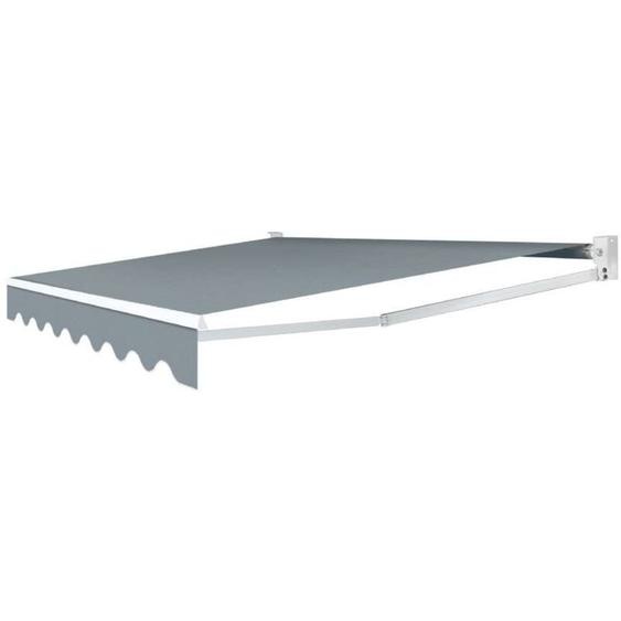 Store banne manuel 3.95 x 3 m Anthracite