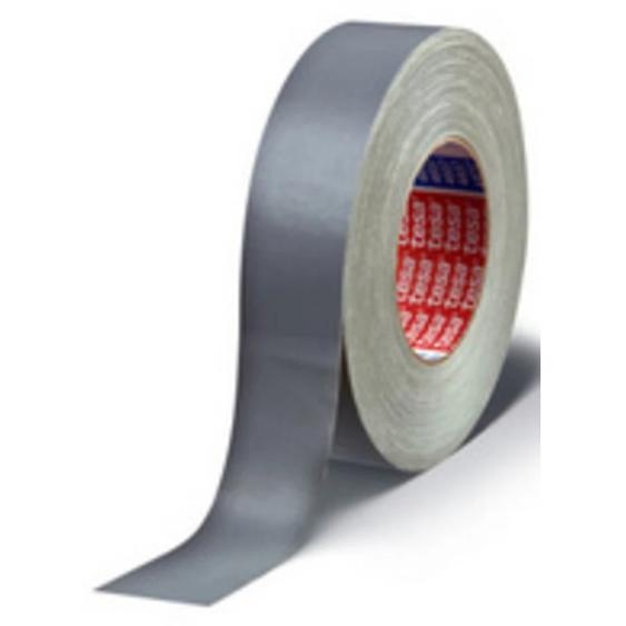 TESA Ruban adhésif toilé 4657, 38 mm x 50 m, gris