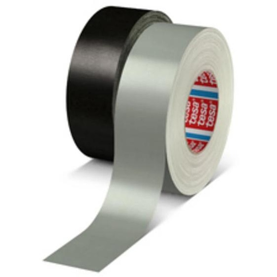 TESA Ruban adhésif toilé 4657, 50 mm x 50 m, gris